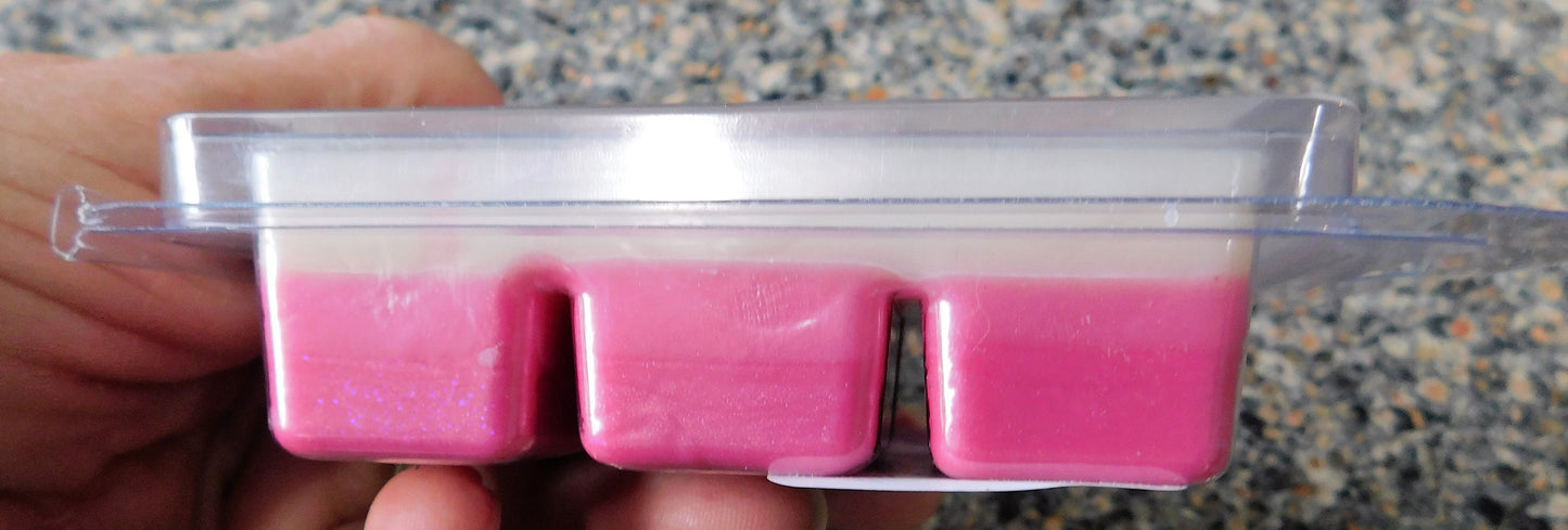 Custom three ounce parasoy clamshell with your choice of scents